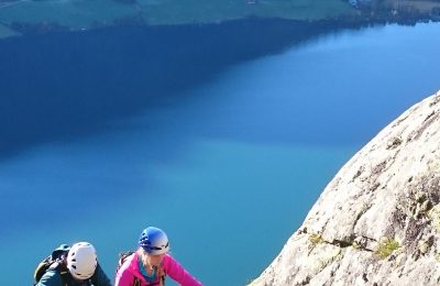 fjellklatrekurs Astrupsegga lær å klatre på egne sikringer